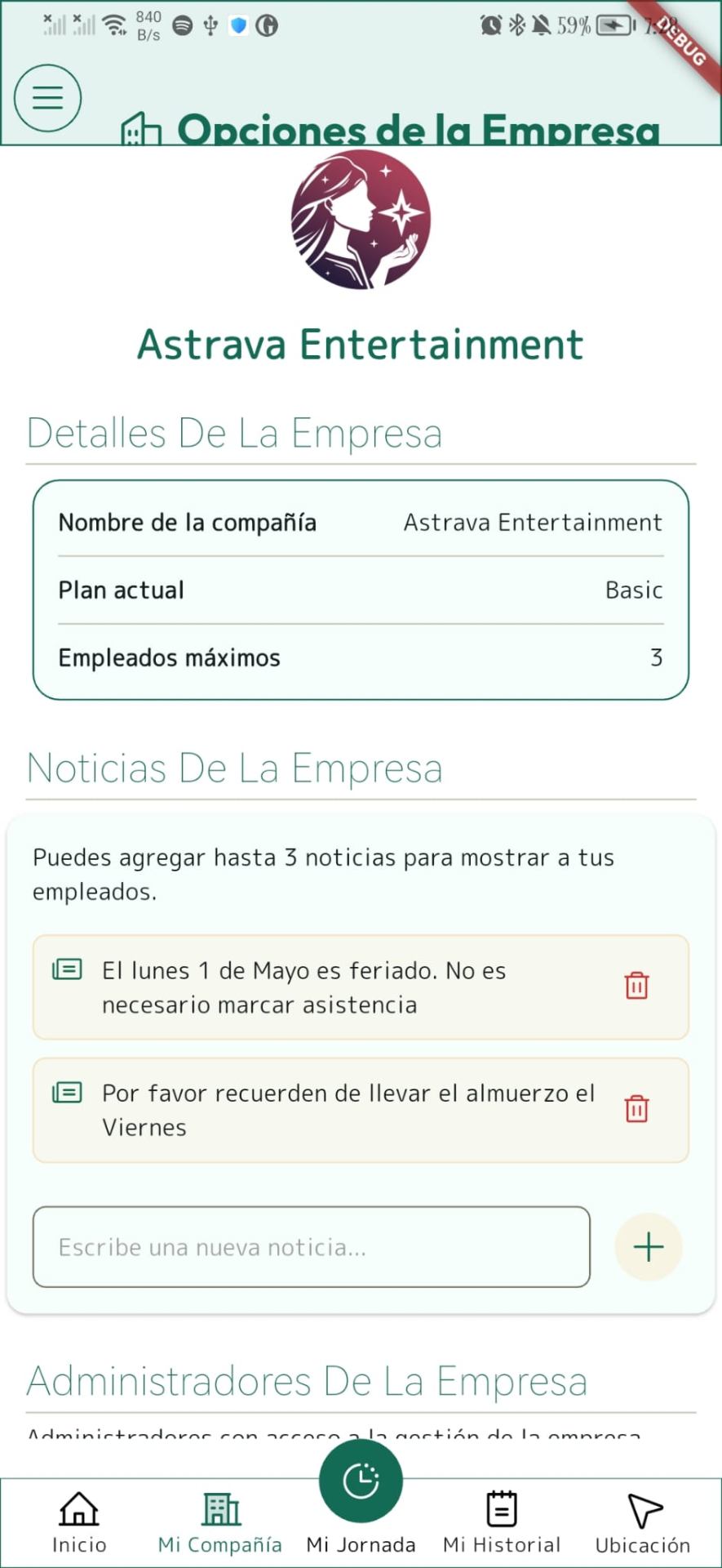 Tu empresa, en orden